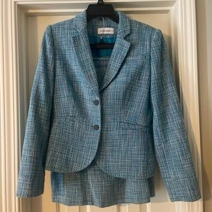 Calvin Klein Tweed Suit